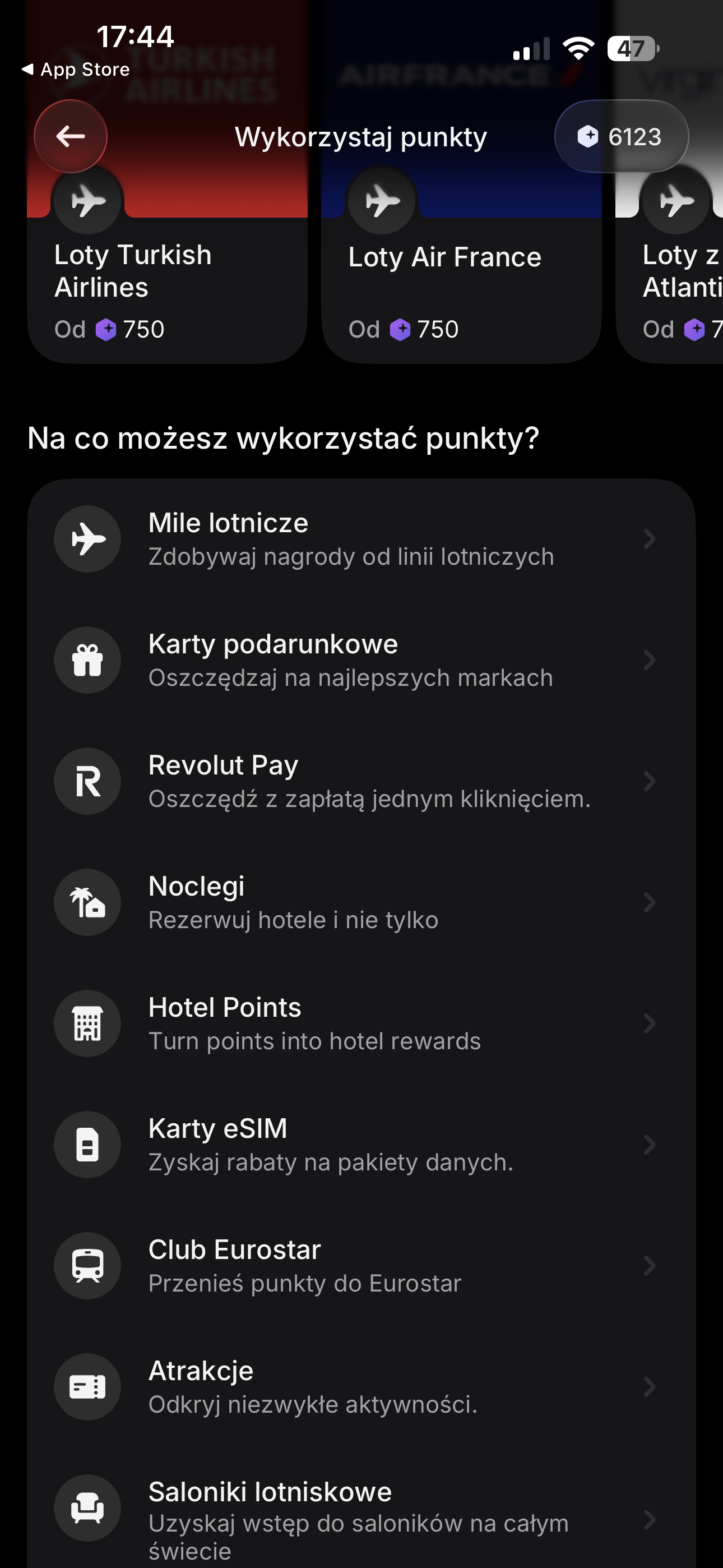 revpoints club eurostar